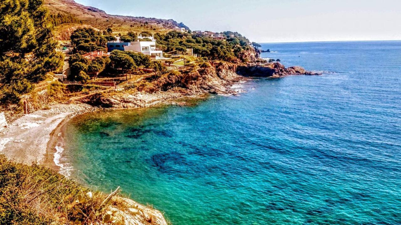 Caseta De Pescadors A Les Cales De Colera, 2ª Linea De Mar Eksteriør bilde